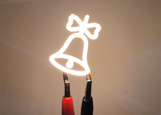 3V COB Ευέλικτο κηλίδιο κερί διόδιο LED Χριστουγεννιάτικο φως γιορτή πάρτι Αγάπη γράμματα διακόσμηση λάμπα DIY