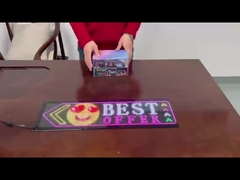 32*128 Παρμπρίζ αυτοκινήτου φορτηγού Εικονική οθόνη Animation LED Panel με app remote control