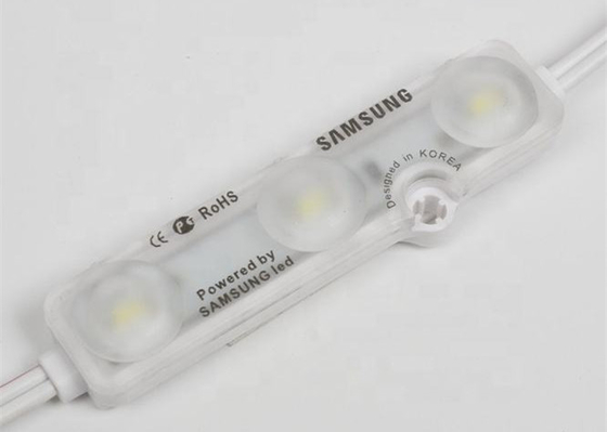 ενιαία ενότητα των αδιάβροχων SMD5730 ενότητας των οδηγήσεων 12V 1.5W Samsung οδηγήσεων εγχύσεων χρώματος