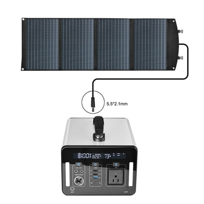 Ηλιακή γεννήτρια σταθμών παραγωγής ηλεκτρικού ρεύματος λίθιου ιονική κινητή 1000wh για το lap-top