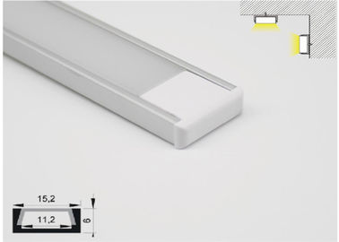 Αργιλίου σχεδιάγραμμα 15 X 6mm Tilebar των οδηγήσεων ελαφρύ για το γραμμικό φωτισμό λουρίδων των οδηγήσεων