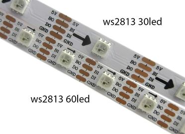 WS2813B/τα φω'τα λουρίδων των ΣΥΝΕΧΏΝ 5V ψηφιακών οδηγήσεων WS2813 στεγανοποιούν τη RGB λουρίδα σωλήνων Slicone 