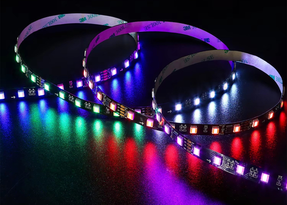 WS2805 Σημείο διακοπής RGBCW Πέντε χρώματα ταινία RGB + Δυοχρωματική Φανταστική Χρώμα Σημείο διακοπής RGBCW 12V24V