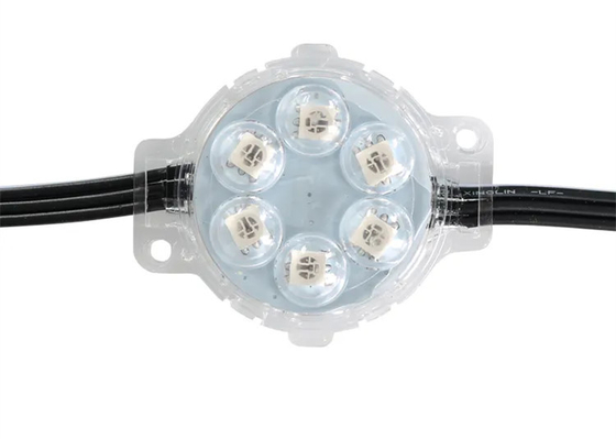 40mm Rgb Rgbw Μόνιμα Χριστουγεννιάτικα φώτα IP68 Διακοπές φωτισμός Μονούλα Pixel Point Light