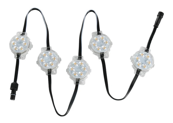 40mm Rgb Rgbw Μόνιμα Χριστουγεννιάτικα φώτα IP68 Διακοπές φωτισμός Μονούλα Pixel Point Light