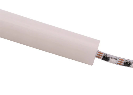 Ψηφιακή φωτεινή γραμμή διευθύνσιμη RGB Led Neon 360 ° Στρογγυλό 25mm Μαγικό χρώμα Εξωτερικό έλεγχο