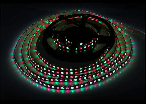 DC12V ψηφιακή διπλή γραμμή σήματος IP20 WS2815 SMD5050 96 led/m l RGB IC διευκρινίσιμη λωρίδα LED
