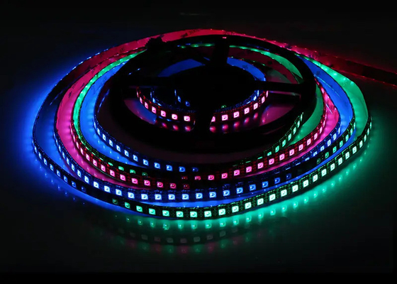 DC12V ψηφιακή διπλή γραμμή σήματος IP20 WS2815 SMD5050 96 led/m l RGB IC διευκρινίσιμη λωρίδα LED