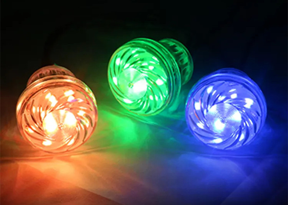 24v RGB WS2811/UCS1903 LED Διασκέδαση Φως Pixel Φως Cabochon LED 60mm 18 LED