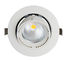 Ανώτατο όριο Downlights 40 Watt δροσερών άσπρων οδηγήσεων αναρτήρων με την υψηλή αποδοτικότητα φωτισμού