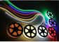 Φως λουρίδων των RGB Driverless οδηγήσεων υψηλής τάσης, πλήρες χρώμα RoHS που αλλάζει τη λουρίδα των οδηγήσεων
