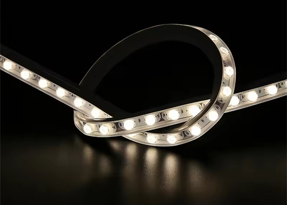 Δυνατό να λυθεί 16*16 MM Ευέλικτο LED Γραμμικό Οπτικό Λοχείο DC24V IP65 Αδιάβροχο Φως Πλυντηρίου Τείχους