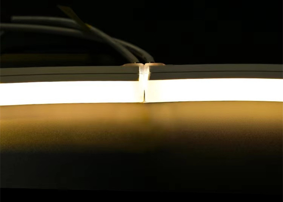 Ελαστικός φωτισμός με νεόνιο 1212 λωρίδας 12 * 12MM με ενσωματωμένη οροφή χωρίς κύριο φως