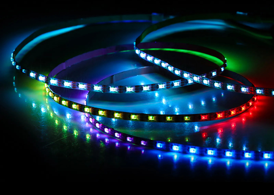 WS2812C 2020 90/120leds Μαγικό χρωματιστό λυχνάρι τραπεζιού με άμμο Mini 4MM LED Strip Lights
