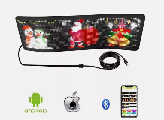 DIY LED Σημείωση Ματρίκης Πίνακα Εικονίδιο Ελέγχου APP για το κατάστημα Πίνακα Πίνακα Μπαρ Αυτοκίνητο Νέο Μέγεθος 1696 Plus