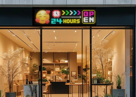 32*128 LED διαφημιστικές πινακίδες Πίνακα κινουμένων σχεδίων Πίνακα LED με τηλεχειριστήριο εφαρμογής