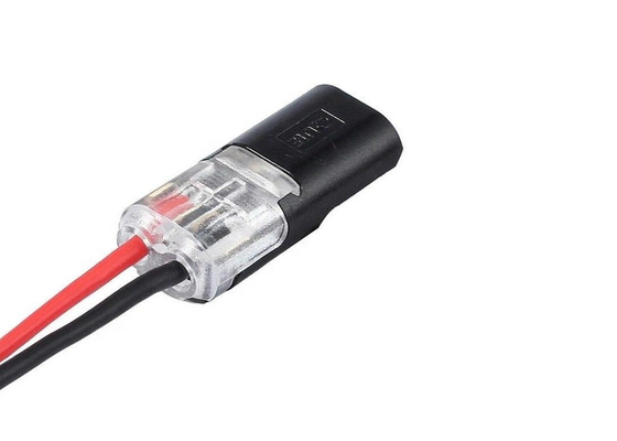 LED Stripping-Free Terminal Blocks Quick Wiring Butt Joints and Solder-Free D2 Butt Terminals Connectors